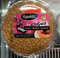 6 Crêpes Sucrées