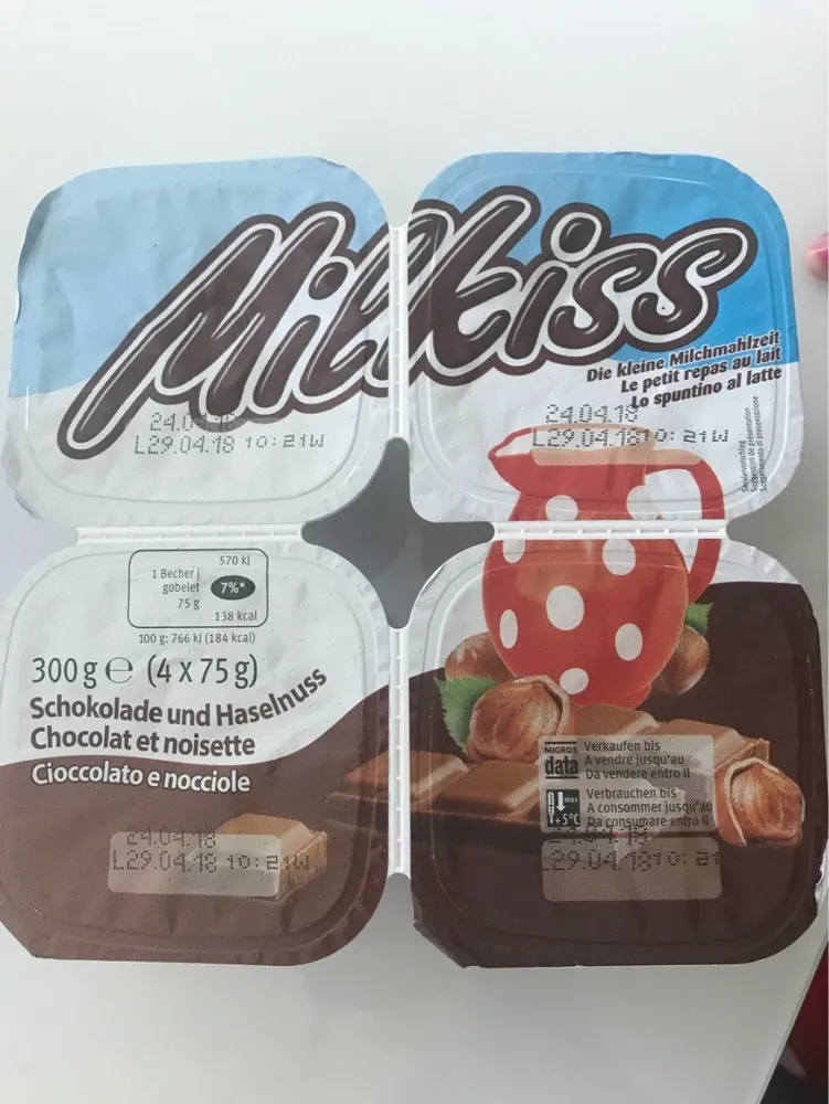 Milkiss Chocolat Noisette
