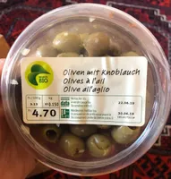 Olives à l'ail