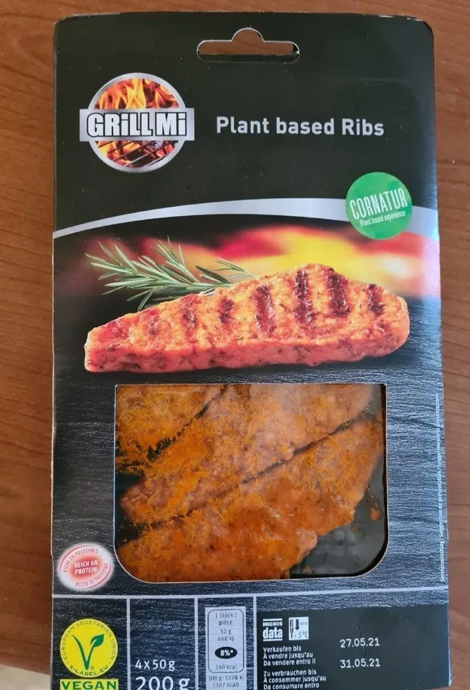 Plant based ribs