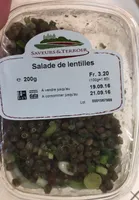 Salade de lentilles
