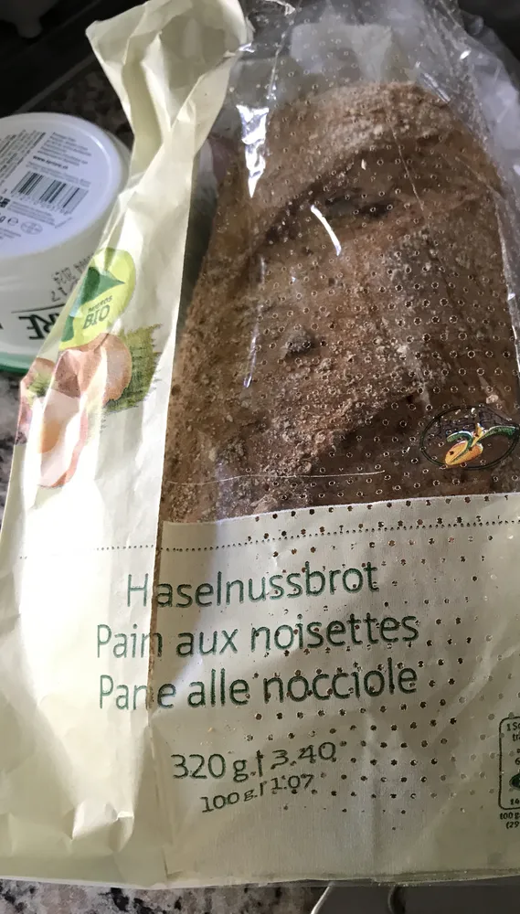 Migros Bio Keimkraft Haselnussbrot