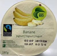 Yogourt Banane Bio