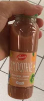 Smoothie orange sanguine, ananas