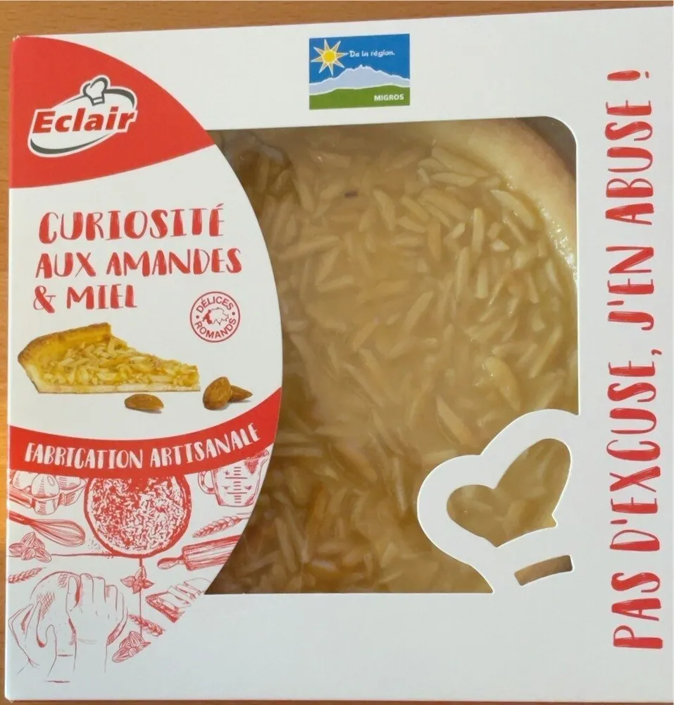 Curiosité aux amandes et au miel