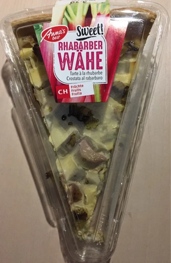 Tarte à la rhubarbe