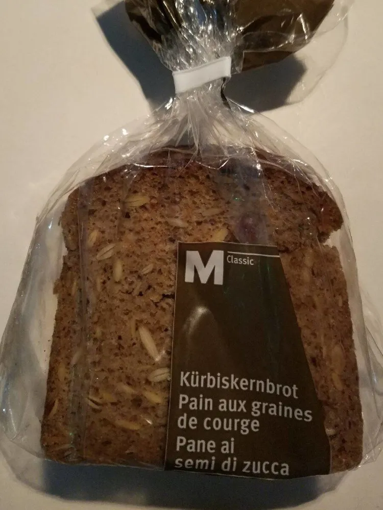 Pain aux graines de courge