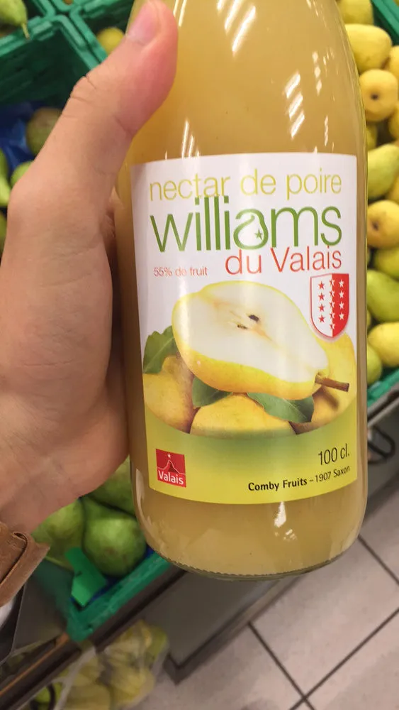 Nectar De Poire Williams Du Valais