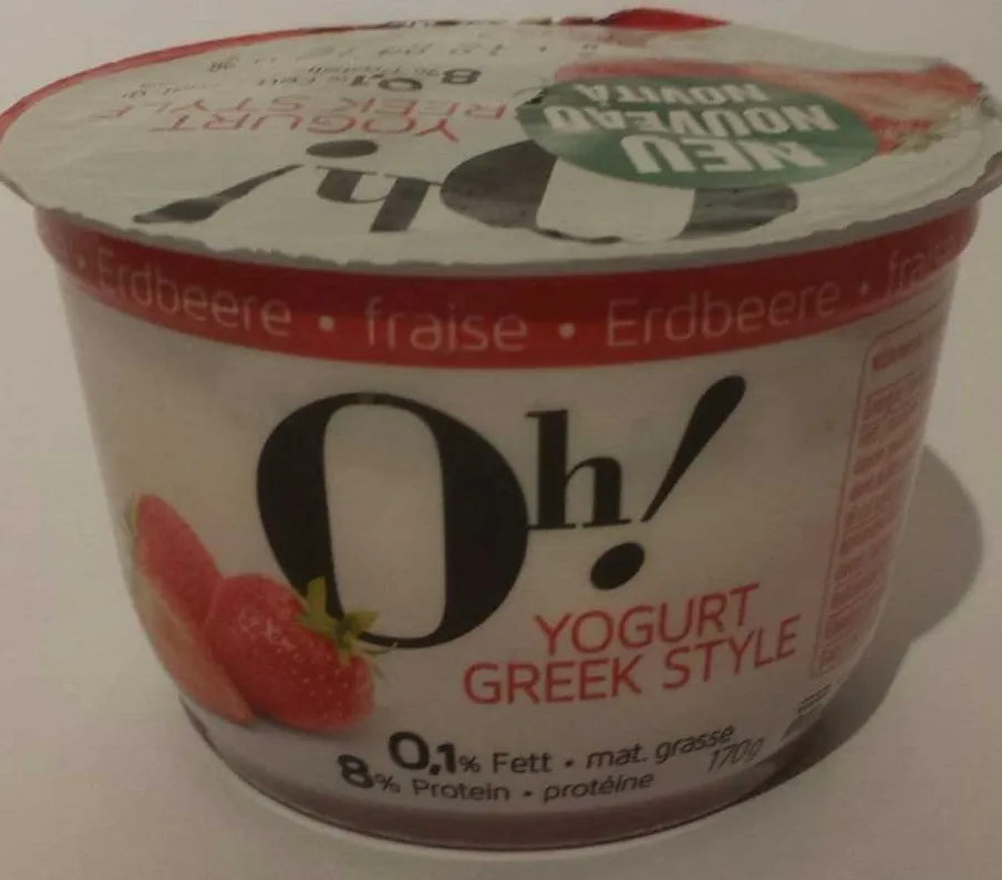 Yogurt greek style