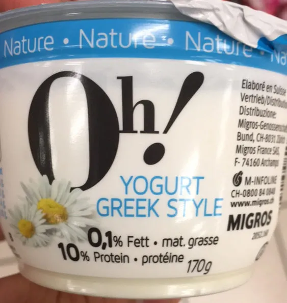 Yogurt Greek Style Nature