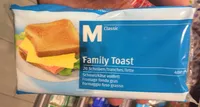 Family toast fromage fondu gras