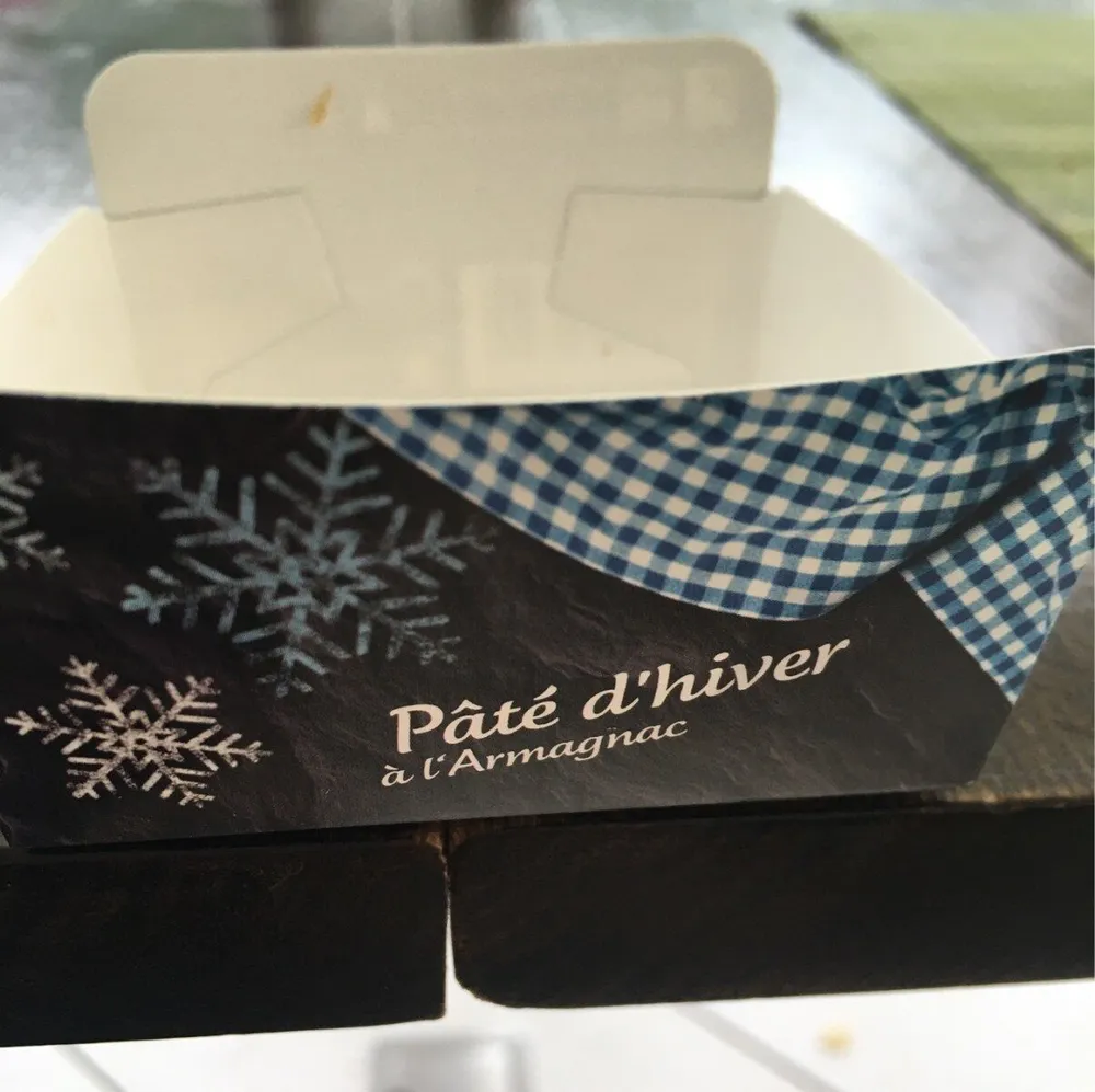 Pâté d'hiver à l'Armagnac