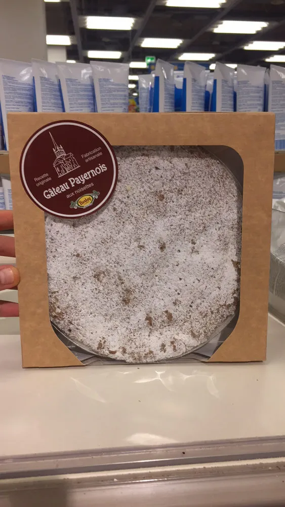 Berbey Gâteau Payernois aux noisettes