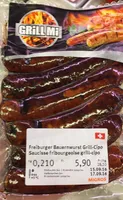 Saucisse Fribourgeoise Grill-Cipo
