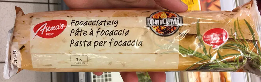 Pâte  à Focaccia