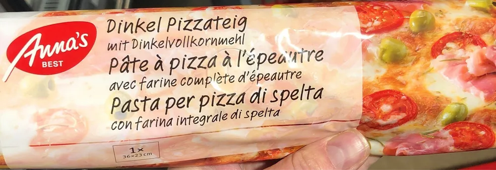 Pâte à pizza à l'épeautre
