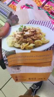 Tortellini à la viande de cerf et sauce aux champignons à la crème