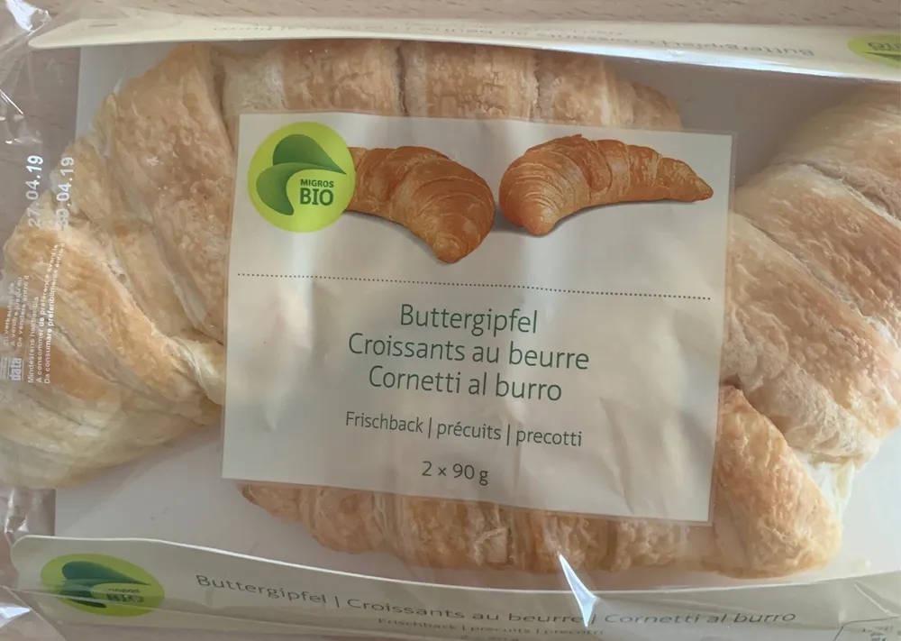 Croissants au beurre