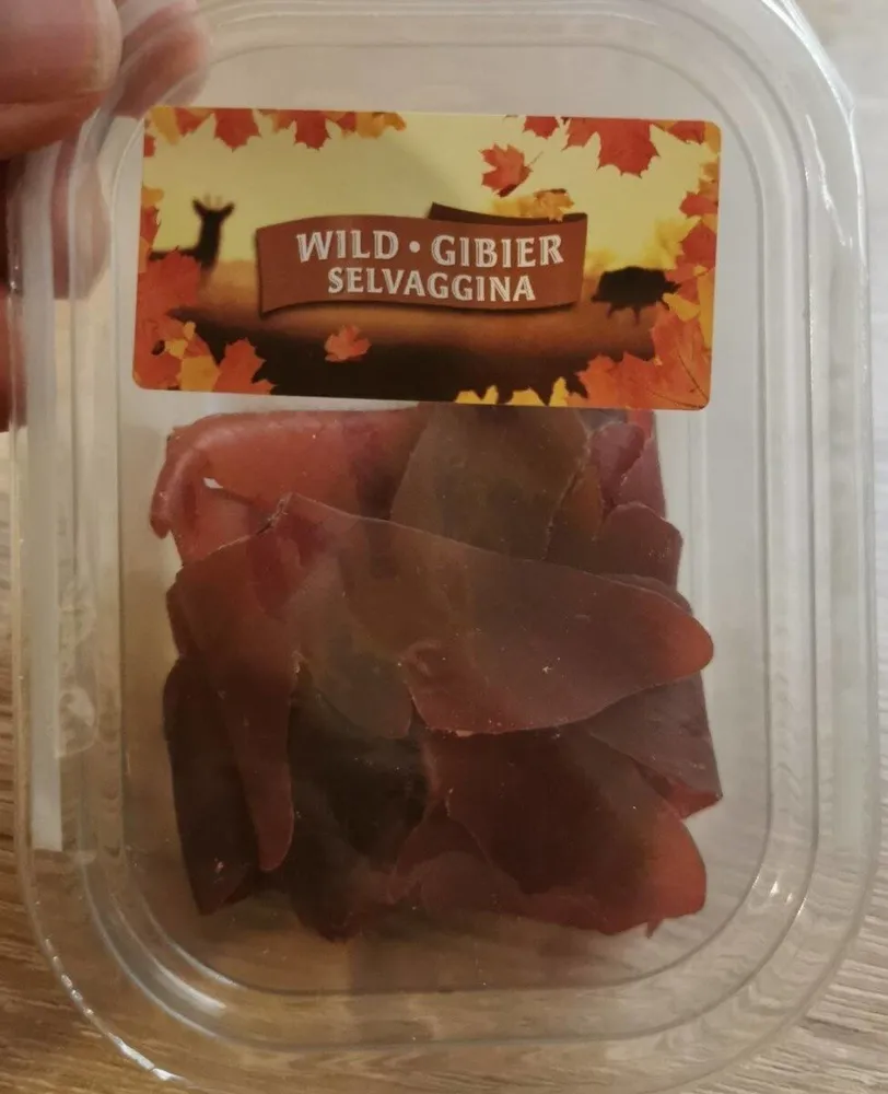 Viande séchée de cerf