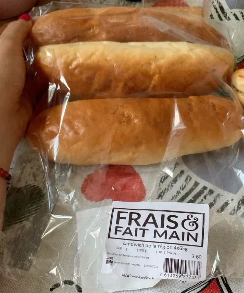 Sandwich de la region