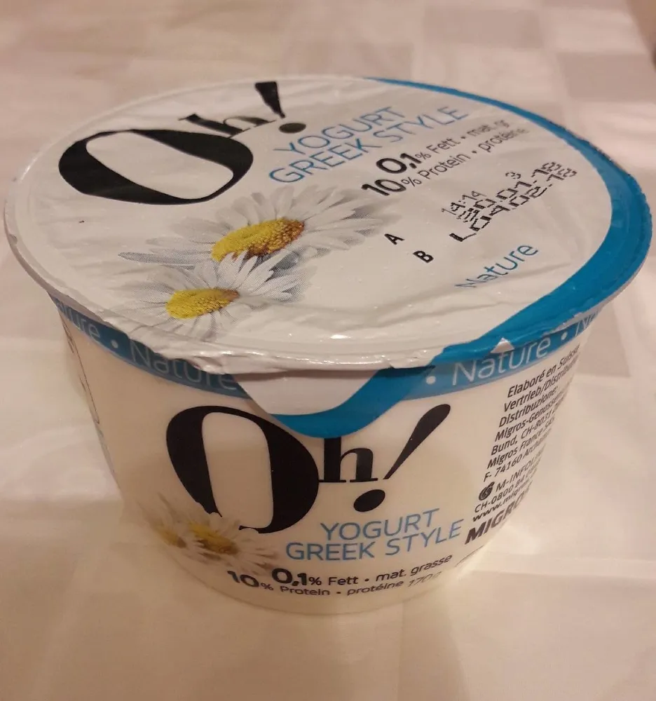 Oh! greek yoghurt