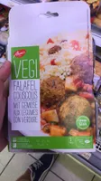 Falafel couscous aux légumes