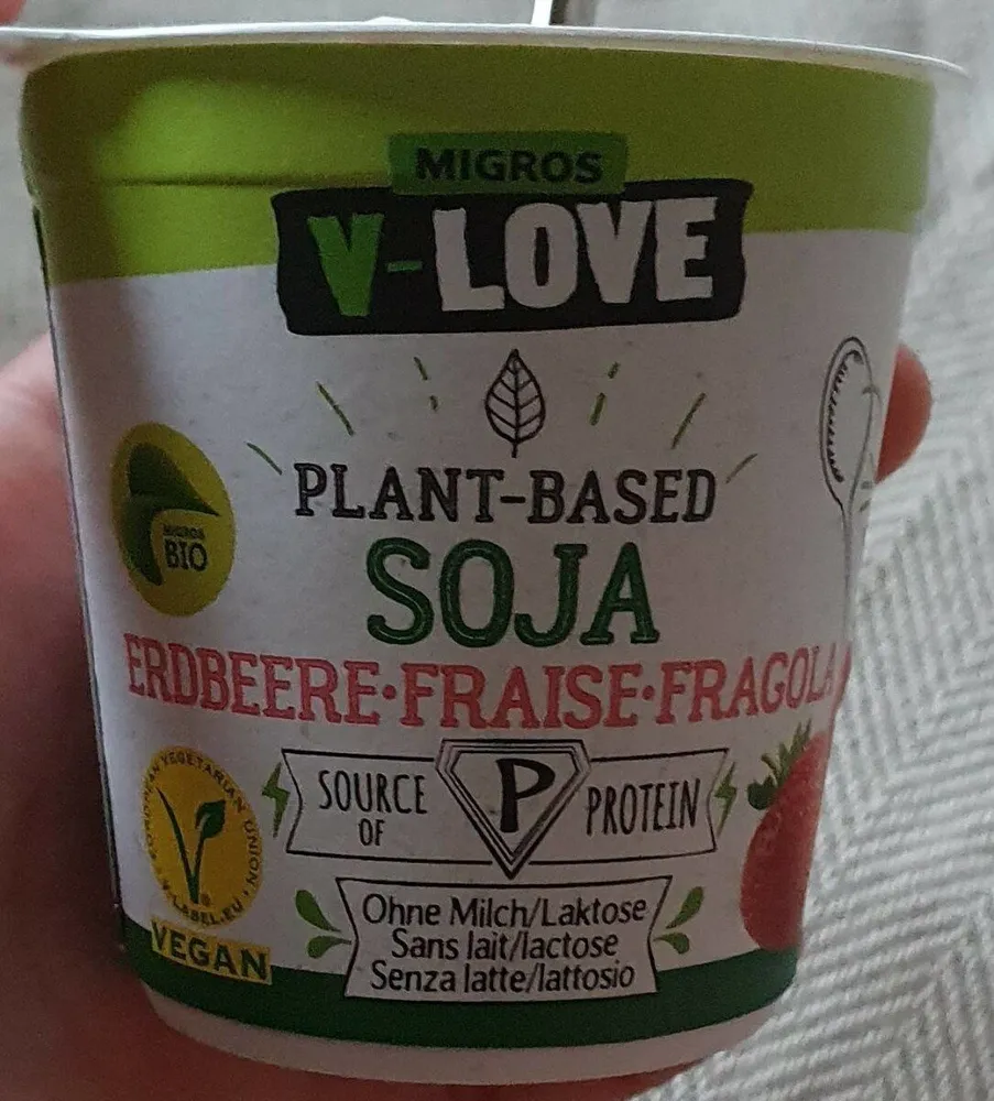 Plant-Based Soja Fraise