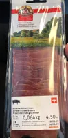 Jambon cru des Grisons