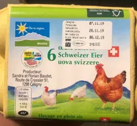6 oeufs de Genève
