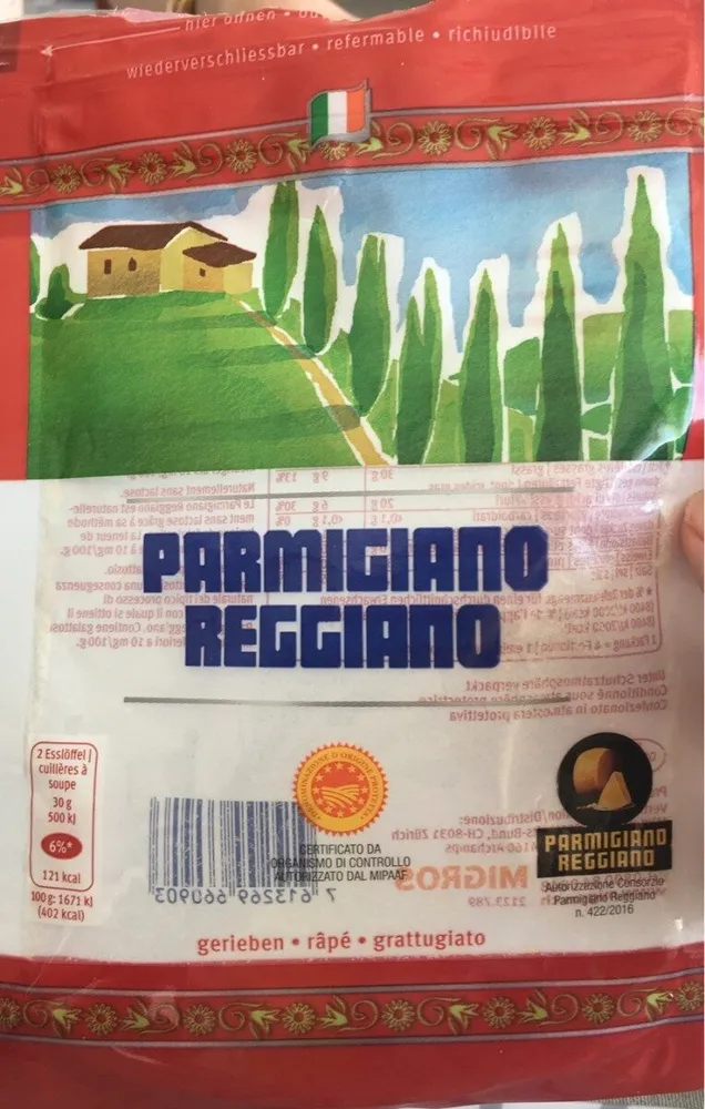 Parmigiano Reggiano râpé