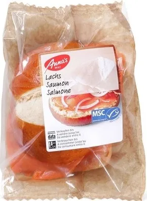 Sandwich au saumon