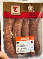 Saucisse a rotir de porc
