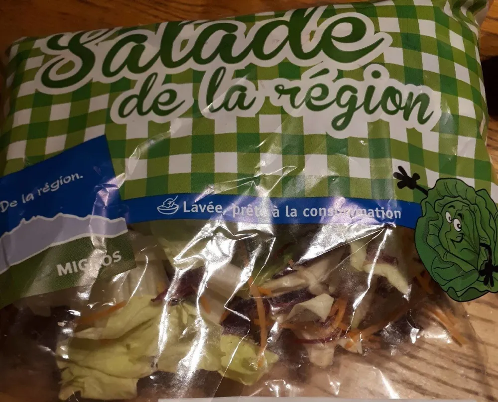 Salade de la région