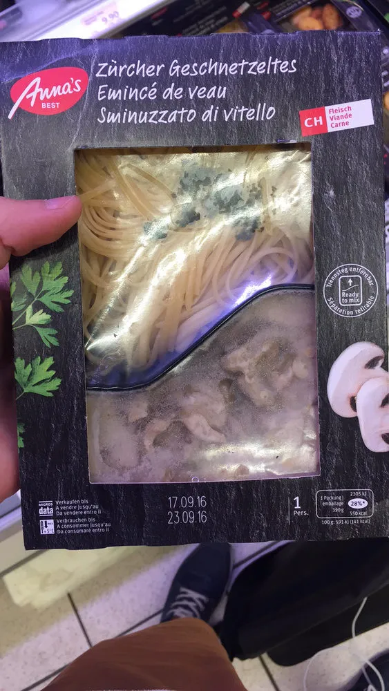 Emincé de veau