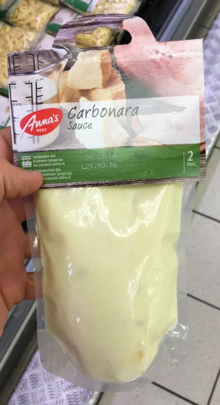 Sauce Carbonara