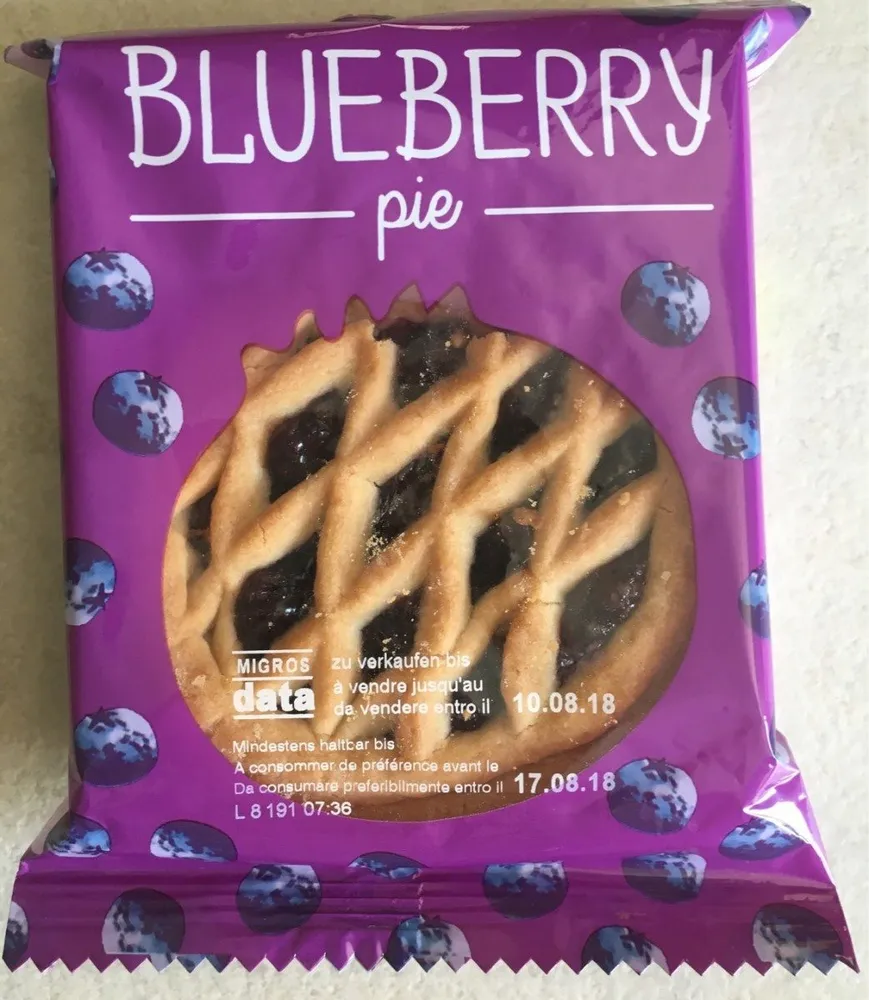Blueberry pie