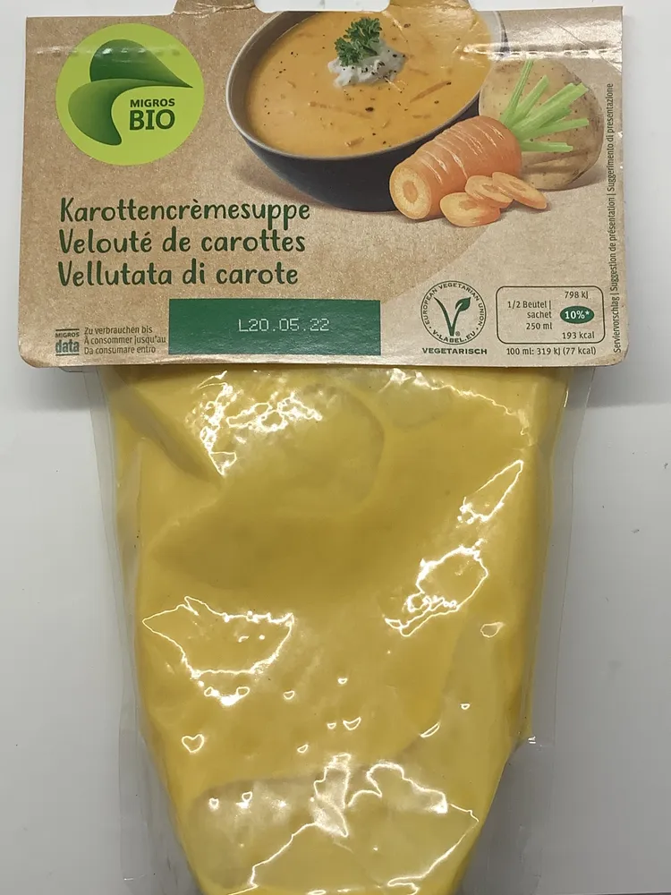 Velouté de carottes