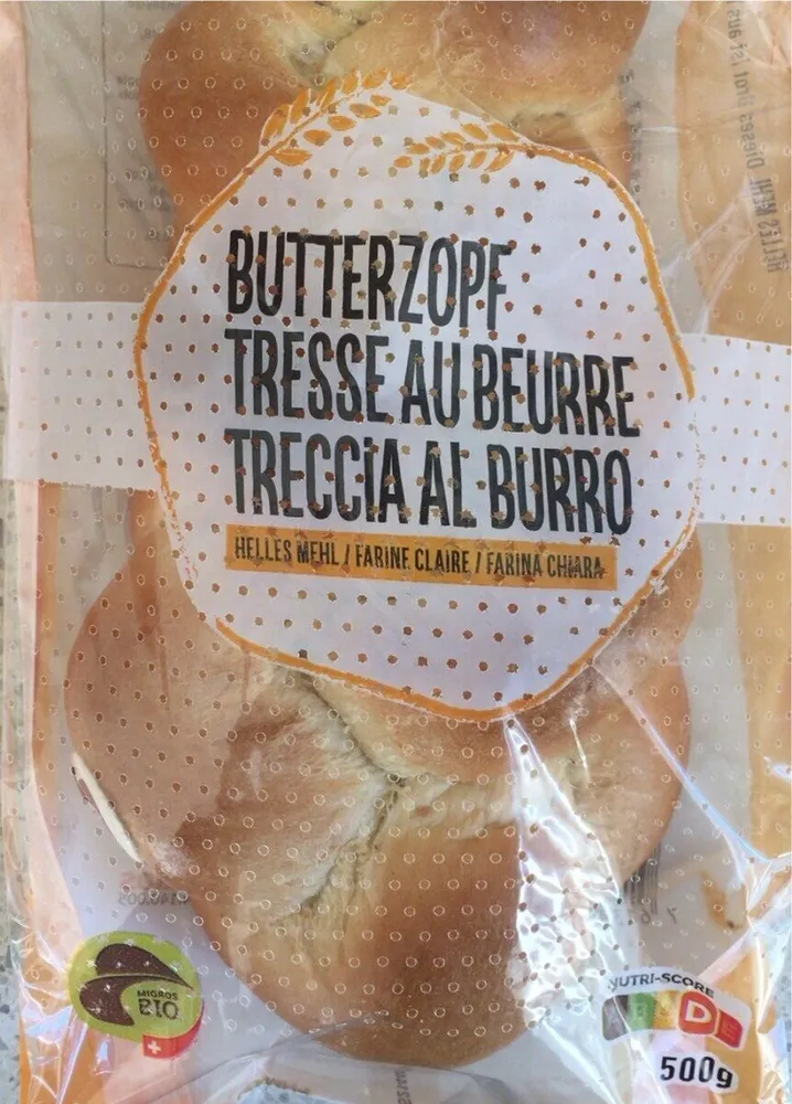 Tresse au beurre