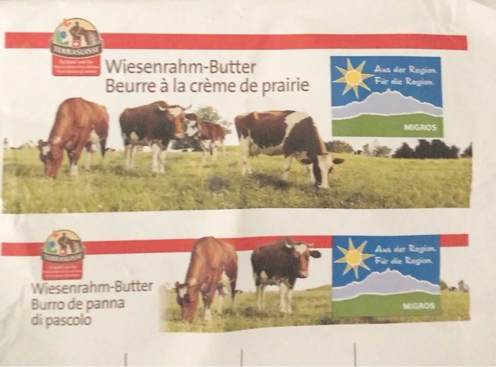 Beurre à la crème de prairie