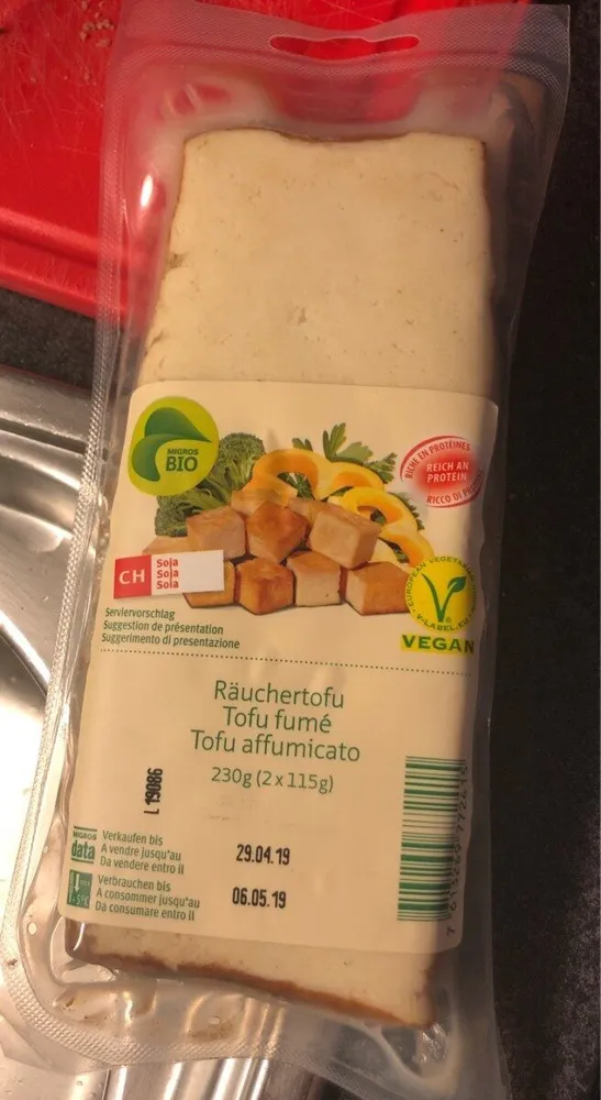 Tofu fumé