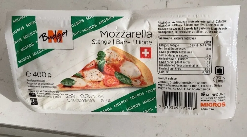 Mozzarella M-Budget