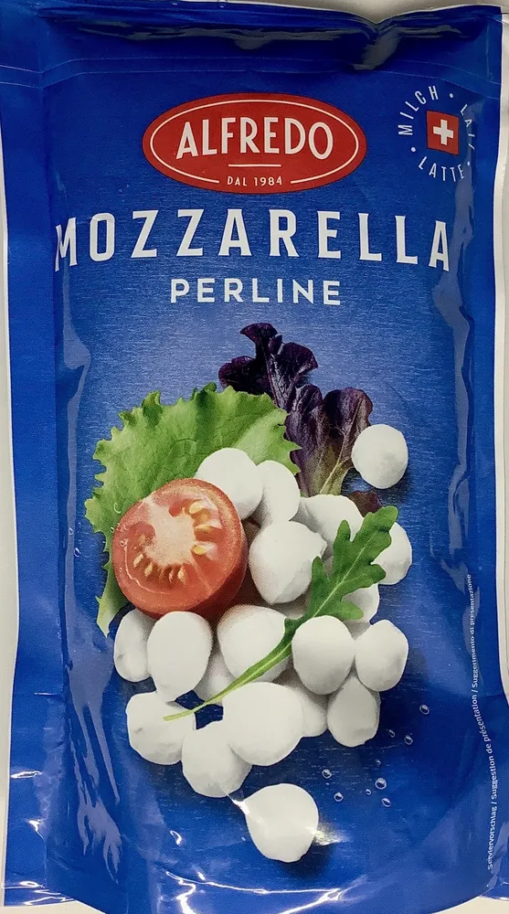 Perles de mozzarella