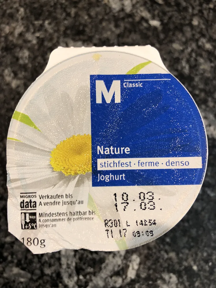 Nature,sttichfest joghurt