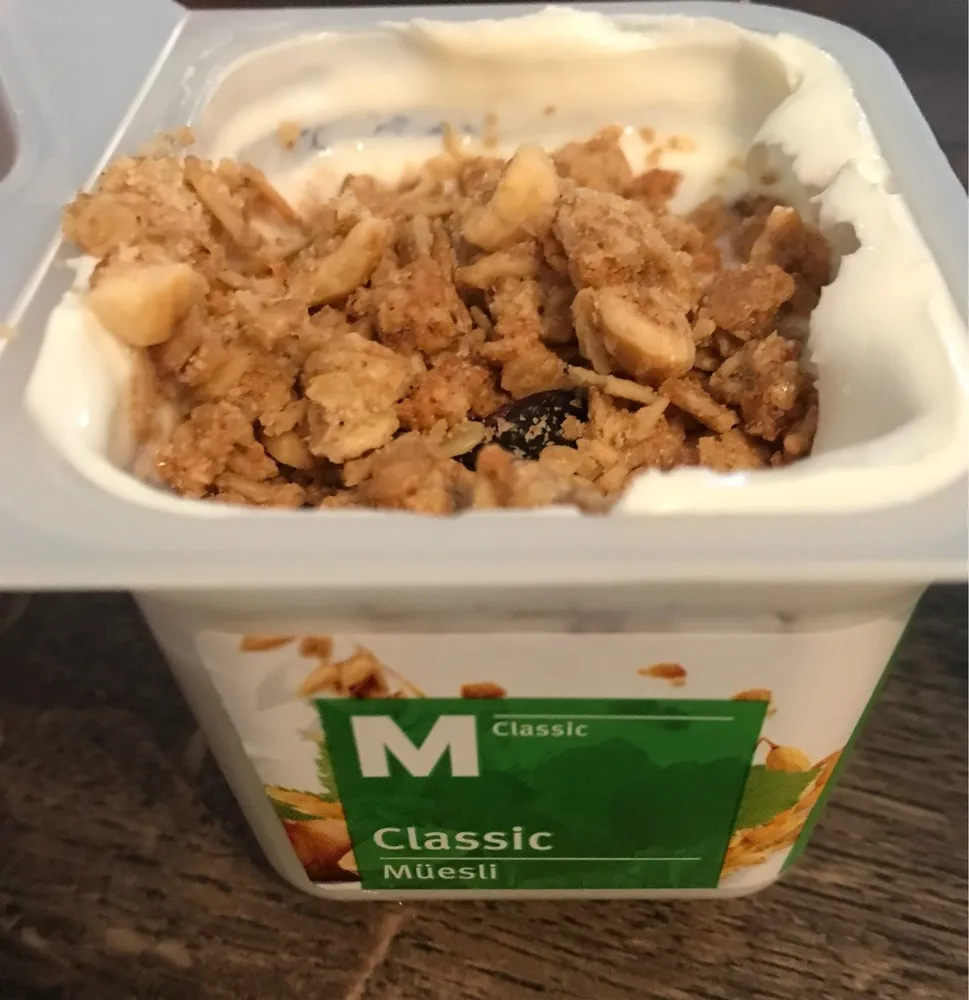 Yaourt muesli