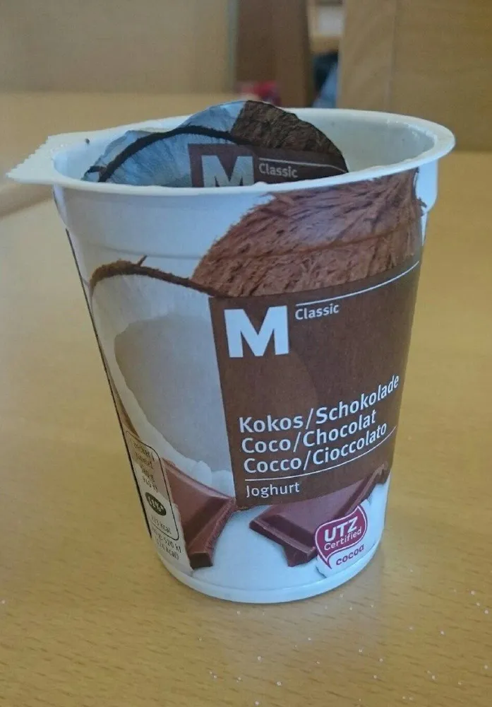 yaourt coco chocolat
