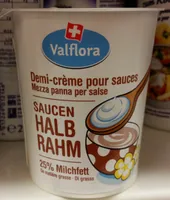 Demi-crème pour sauces 25% matières grasses
