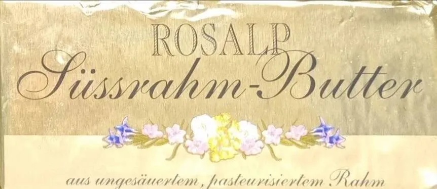 Süssrahm-Butter