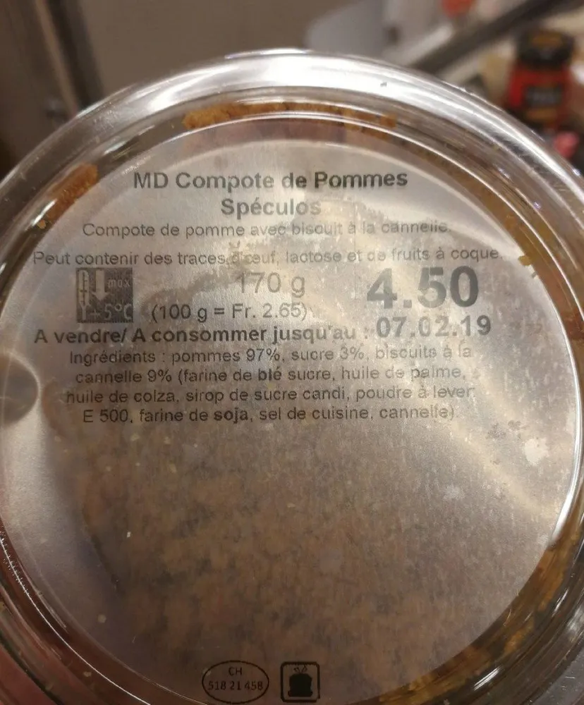 MD compote de pommes speculos