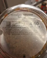 MD compote de pommes speculos