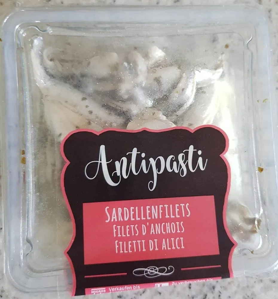 Antipasti Fillets d'anchois